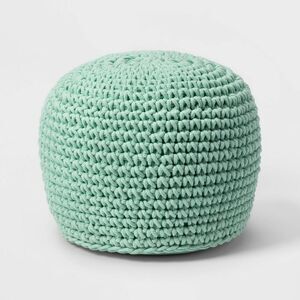 Cloud Island - Pouf Ottoman - Cloud Island Mint Mint